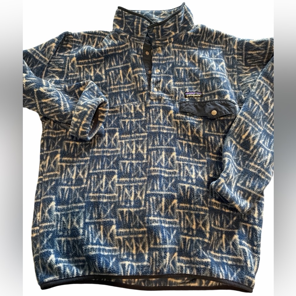 Vintage Patagonia Synchilla Fleece pullover.  Medium